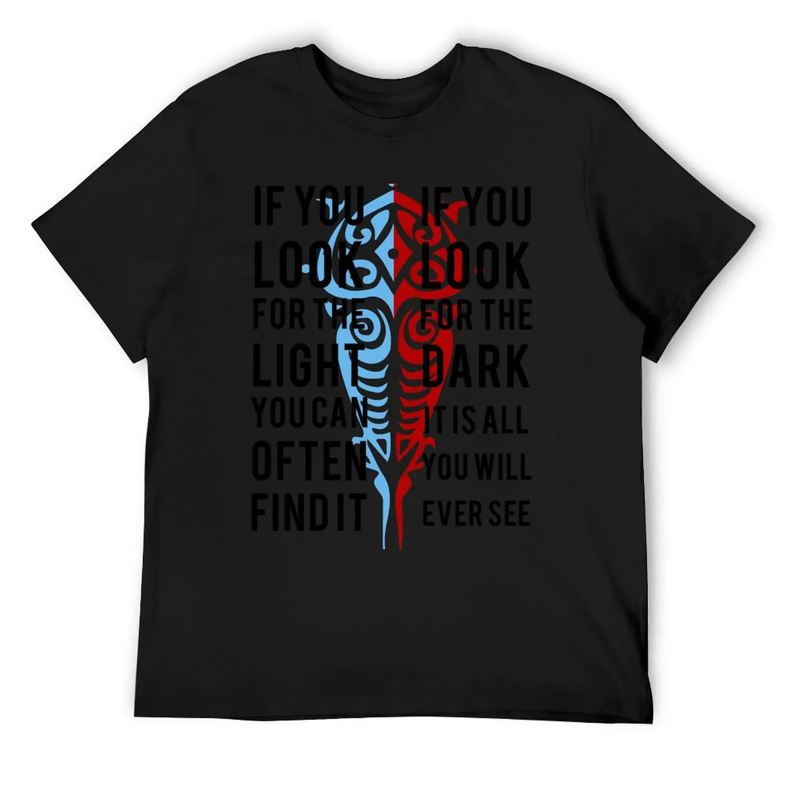 

Light in the Dark T-Shirt sweat anime figures vintage t shirts vintage t shirt men