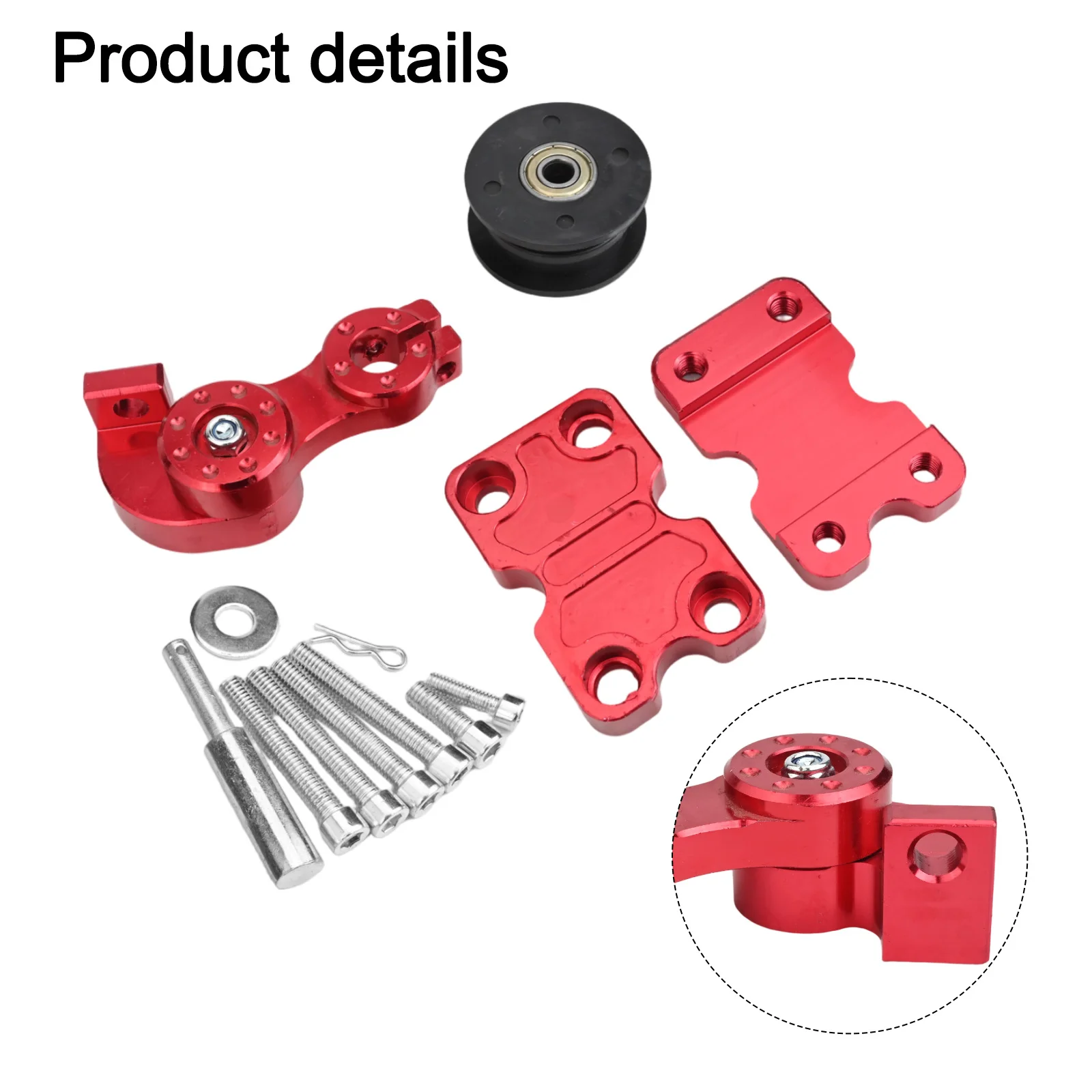 Aluminum Adjuster Chain Adjuster Easy Installation High Universality Fitment Practical Design Reliable Performance