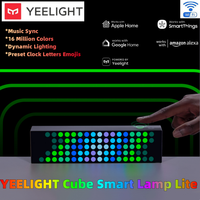 YEELIGHT Cube Smart Lamp Lite Dynamic Light RGB Wifi Bluetooth Connection 16 Million Colors Music Sync APP Smart Control