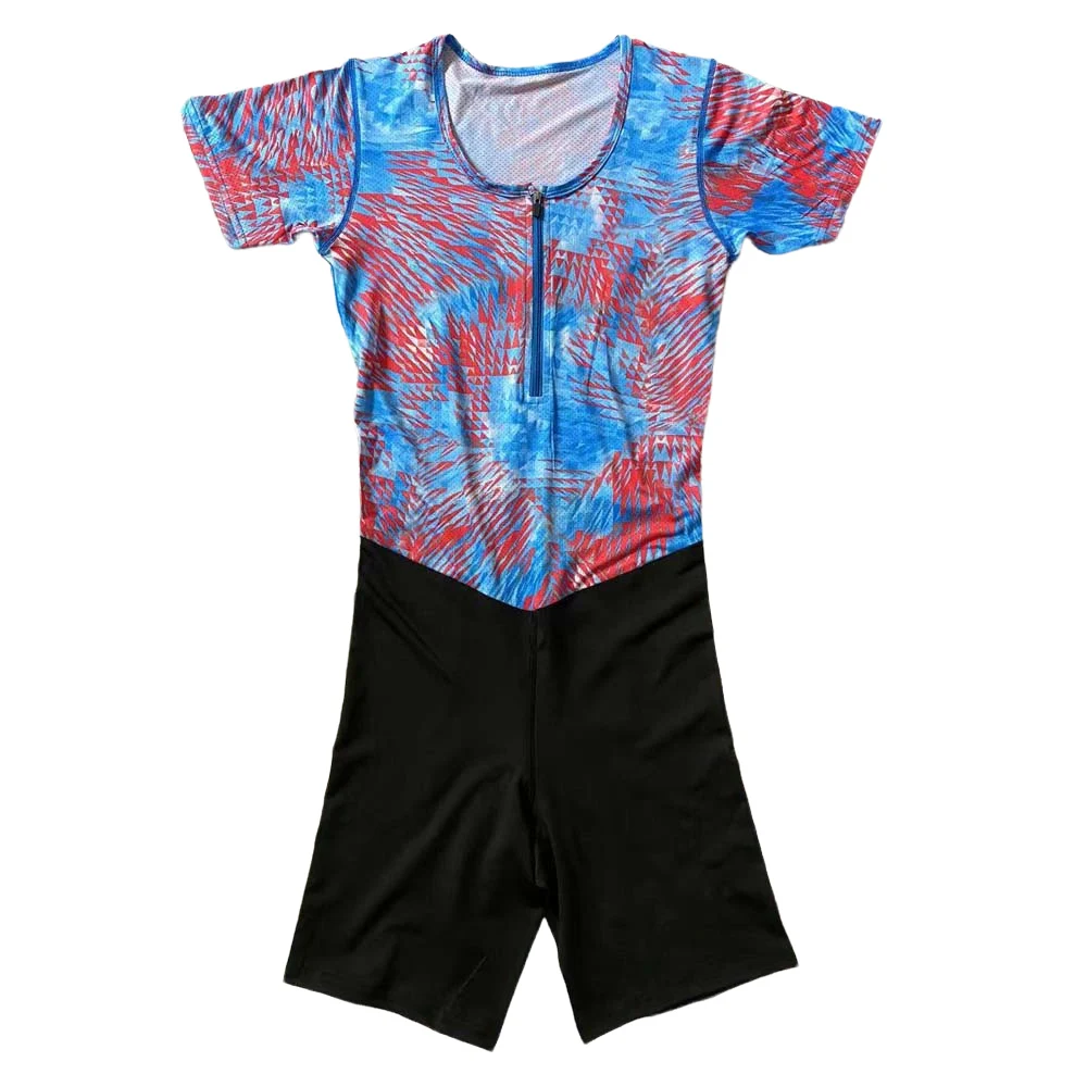 Men Run Sleeveless Tights Man Track & Field Fast Running Speed Running One Piece Suit