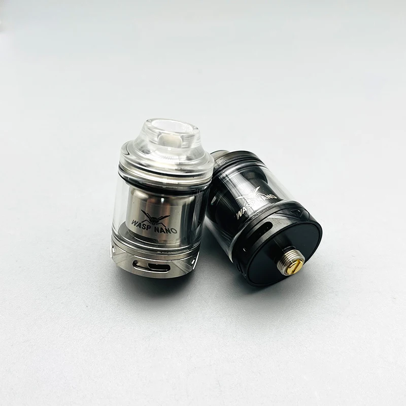 DSX vape wasp nano mtl średnica zbiornik do parownika rta 22mm górne wypełnienie pojedyncza cewka wlotu powietrza regulowane akcesorium zbiornik do