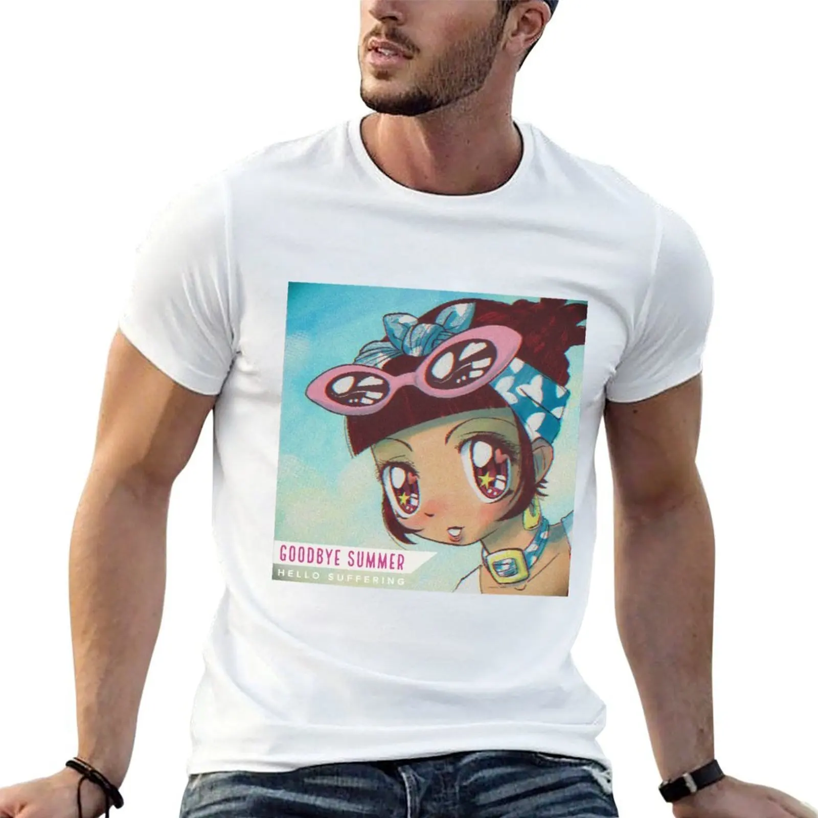 Goodbye Summer, Hello Suffering T-Shirt designer shirts graphics slim fit t shirts for men