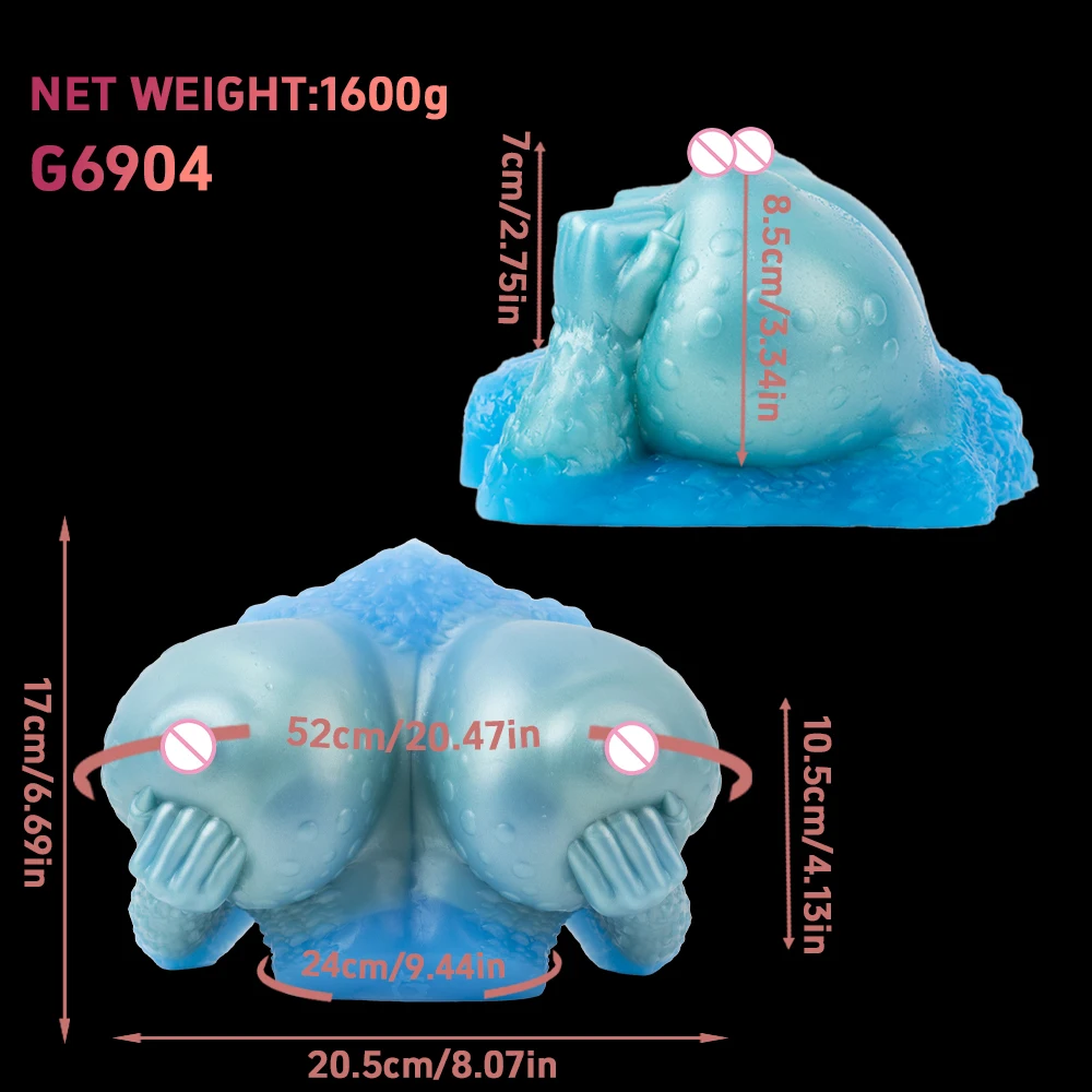 SHAZ Fantasy Boobs Realistic Breast Texture Men's Silicone Masturbation Cup Male Masturbator Penis Stimulator Adult Sex Toys 18+