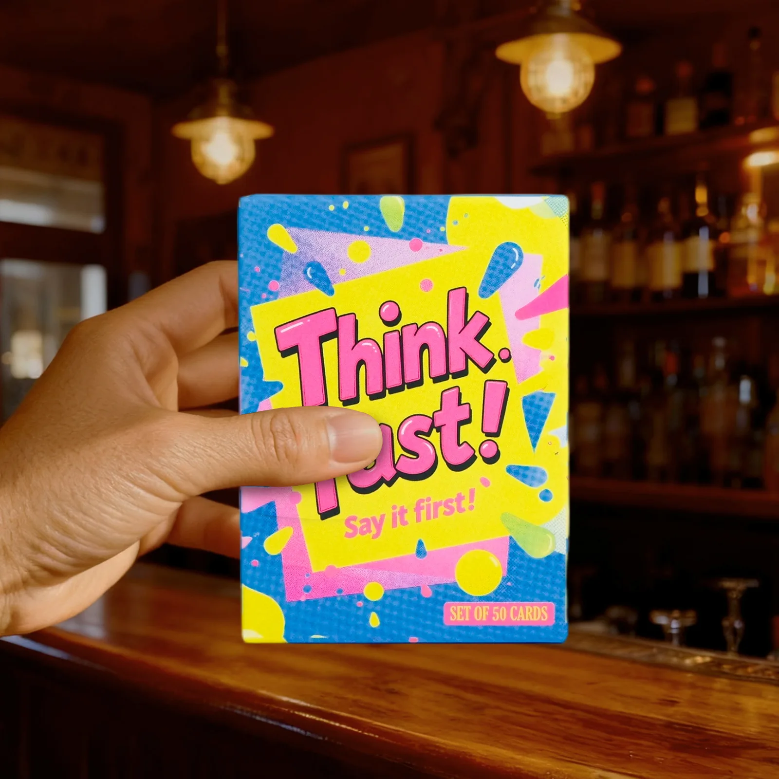 1 scatola di pensiero rapido numero puzzle gioco di carte per feste carte per bevande divertenti accessori per giochi di bevitori per eventi sociali