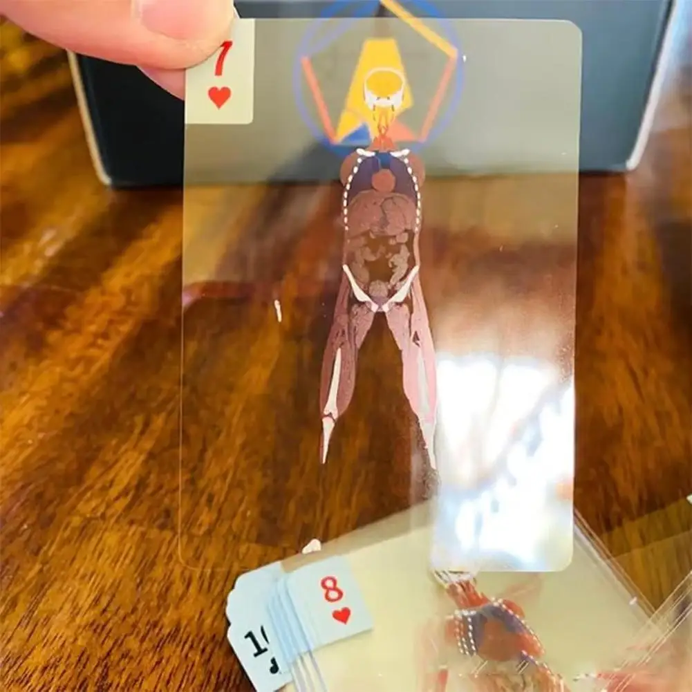 كامل الهيكل العظمي تشريح الإنسان أوراق اللعب الأشعة السينية تصاميم سطح الجسم الهيكل العظمي المعرضة سطح الجسم مجموعة أوراق اللعب التعليمية #5