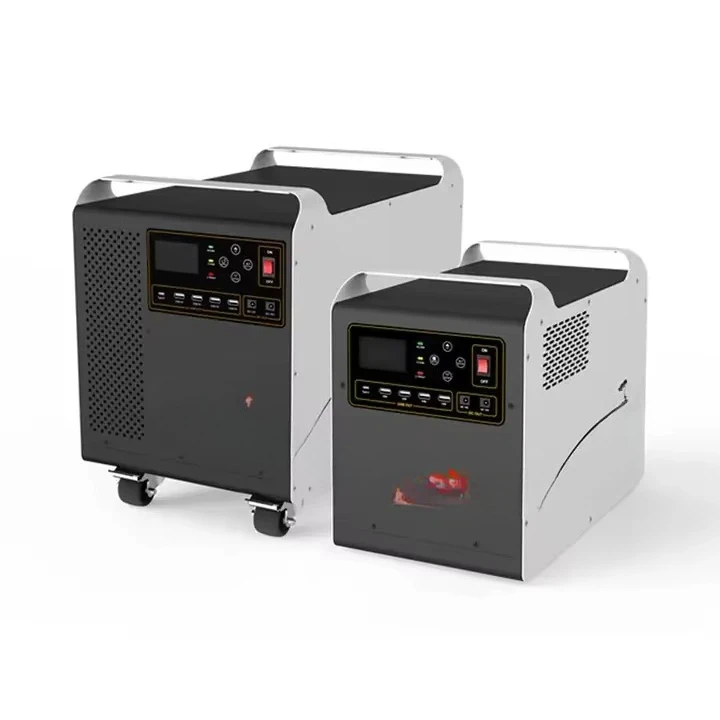 محطة طاقة شمسية محمولة بقدرة 1 كيلو وات مع وحدة تحكم شحن لاسلكية لبطارية LifePO4 بقدرة 1 كيلو وات #4