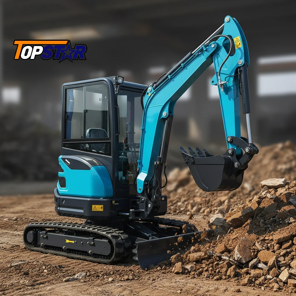 

Multifunctional Mini Excavator 2-3 Ton Small Excavator for Road Construction Farm Material Handling