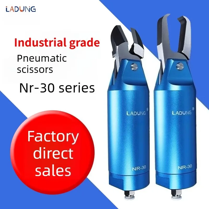 LADUNG NR-30 Aluminum lloy Pneumatic slide Scissors Head ,FD9P F9PS Air sliding Nippers Tools shears For Cutting Metal Plastic