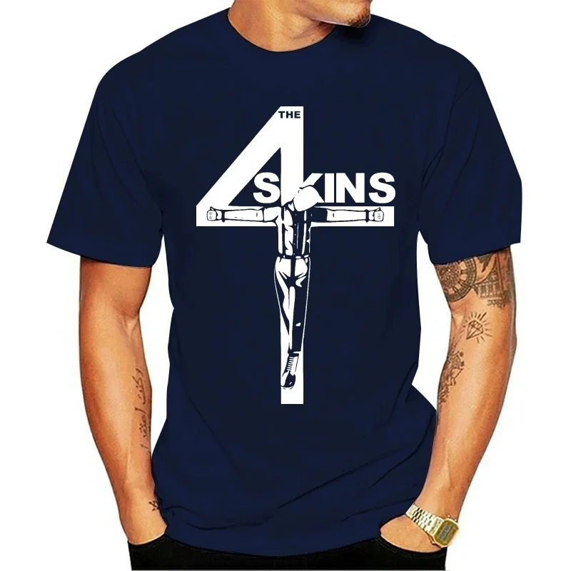 The 4 Skins Oi T Shirt Uk Punk Streetpunk 4Skins Male Teeshirt Summer Top Man Brand Tee Shirt Fashion Streetwear Casual Clothing