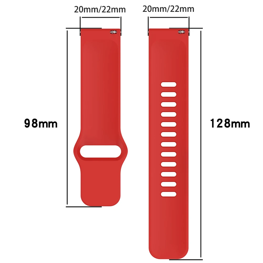 20 مللي متر 22 مللي متر سيليكون حزام ل Garmin Forerunner 570 265 255 245 الموسيقى/Venu 3 Sq 2/2Plus الفرقة ل Vivoactive 6 5 3 سوار الموسيقى #5