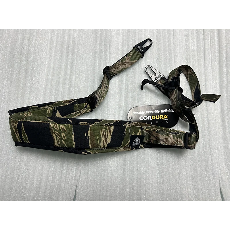 Ferro style Tactical Sling 2 Point Modular Sling Strap Shooting Hunt Combat Quick Adjustable MULTICAM  Tiger Tabby Camouflage