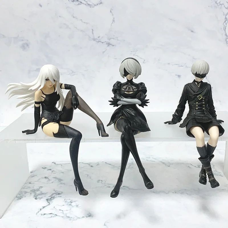 15CM NieR:Automata Yorha No. 2 Action Figures Anime Yorha 9S A2 PVC Models Cartoon Collection Toy Ornament Christmas Gifts