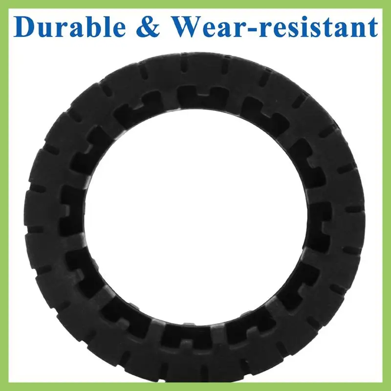 

A56T-6Pcs Wheel Tires For Irobot Braava Jet M6 (6110, 6012) Vacuum Cleaner Replacement Parts Non-Slip Replacement Wheel Tires