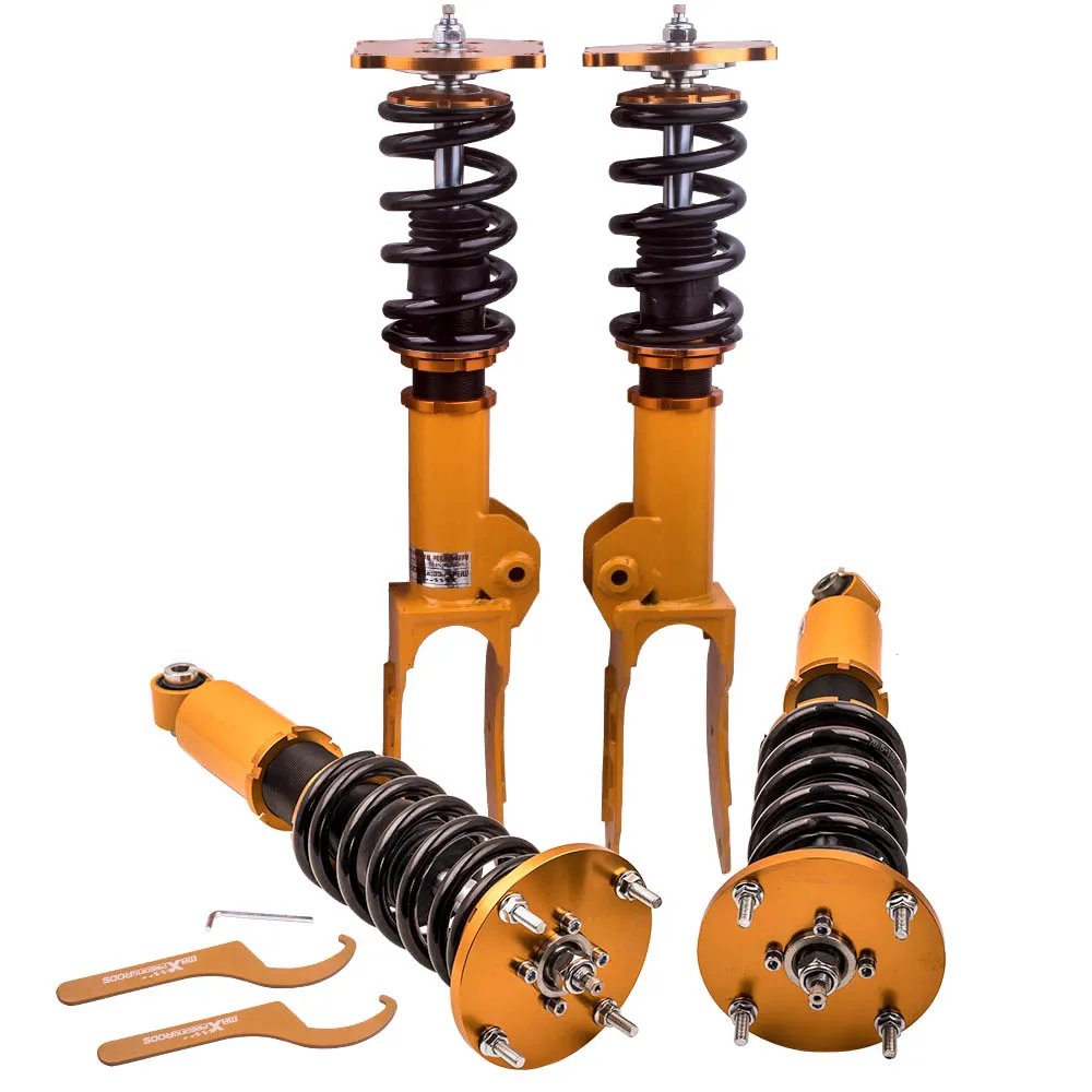 For MaXpeedingrods Adjustable Damper Coilover For Porsche Cayenne 955 957 2002-2010 Shock Absorbers