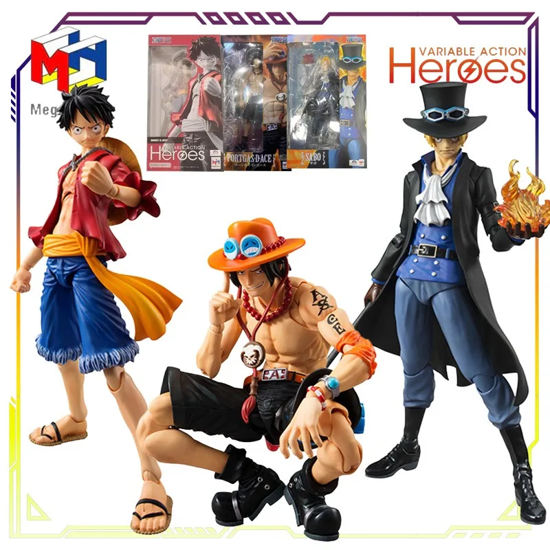 

Mega House Original Variable Action Heroes Series Portcas D. Ace Anime Action Figure Model Toys Movable Model Gifts for Boys