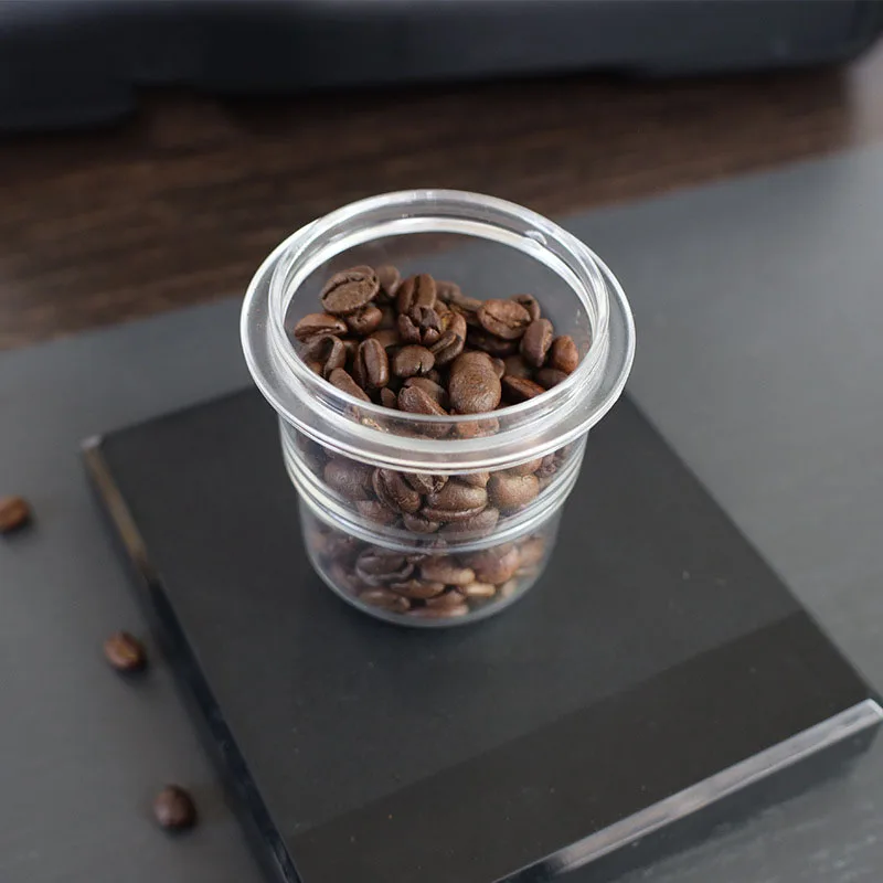Taza dosificadora de café de 51/53/58 mm, taza para polvo de café espresso, tazón para preparar café, portafiltro, accesorios transparentes para máquina de espresso, barista