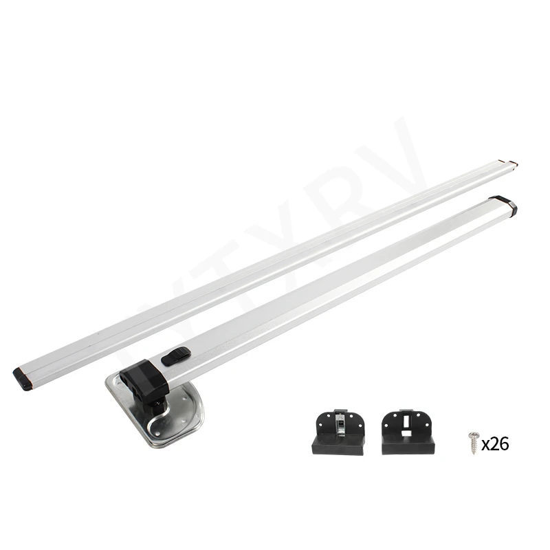 OEM camper trailer motor RV accessories high quality aluminum alloy ABS silver RV folding table leg trailer