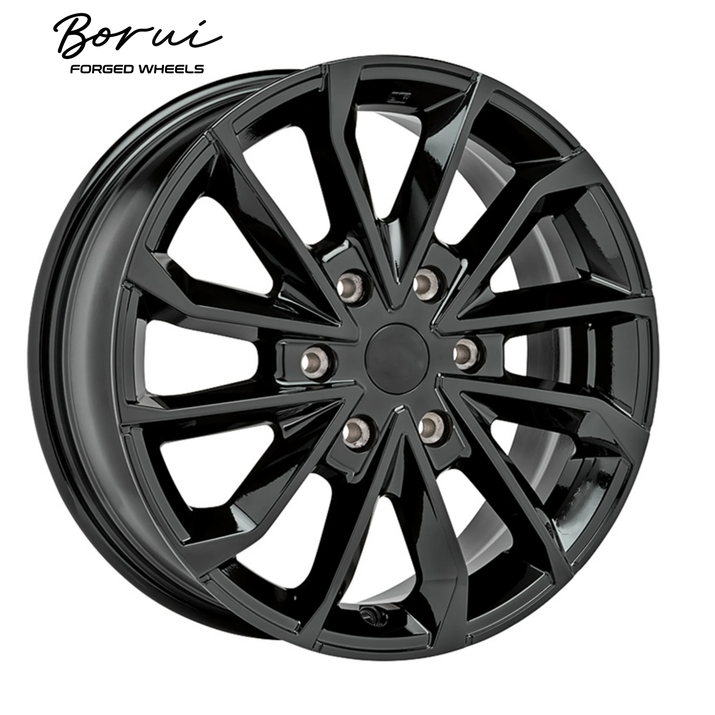 

Borui New 20-24 Inch Forged Alloy Wheels Off-Road 5x127 6x139.7 Matte Black Finish Fit For Ram For Land Cruiser Suv Cars