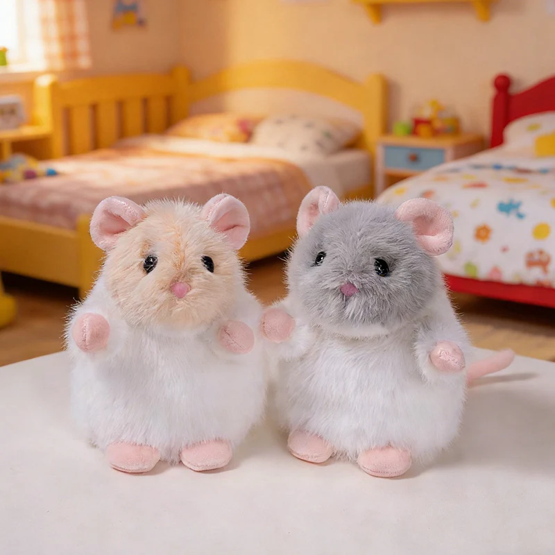 

Cute Mouse Doll Cartoon Plush Pet Fancy Rat Doll Soft Animal Figure Kids Gift Birthday Stuffed&Plush Animal Toys