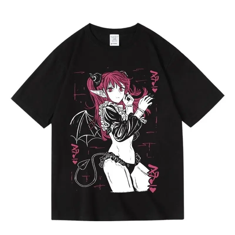 2026  Kitagawa Marin Graphic Print Autumn  Cotton Men's and Women's T-shirt Short Sleeve Anime T-Shirt Fashion Streetwear Shirt