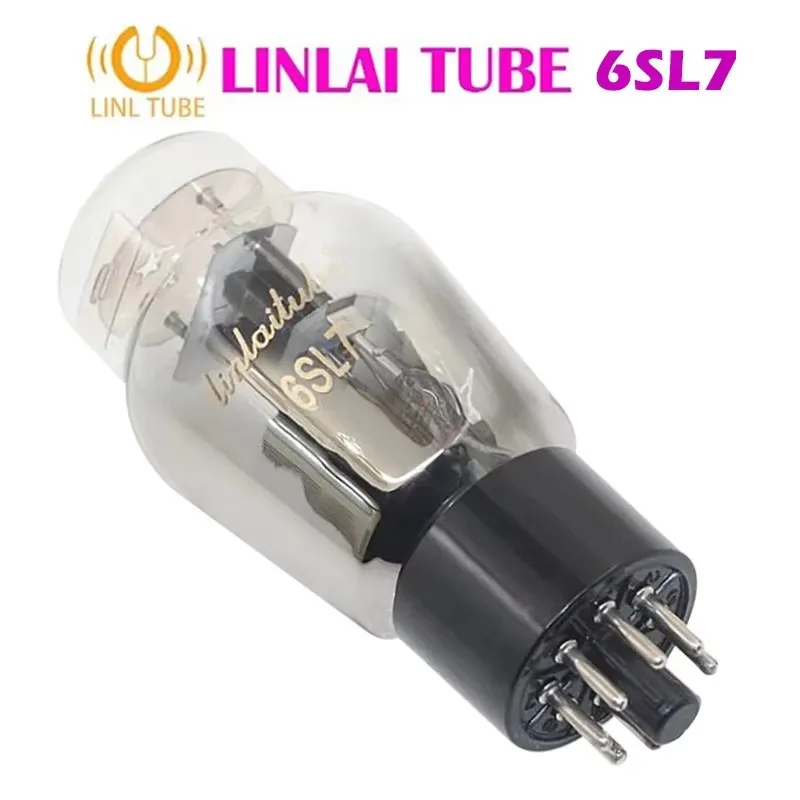 Linlai 6SL7 สูญญากาศเปลี่ยน 6SL7GT 6N9P 6N9 6H9C 5691 6N2 12AT7 เสียงไฮไฟวาล์ว Electron Tube เครื่องขยายเสียงชุด DIY ที่จับคู่