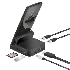 8インチタイプCハブドッキングステーション電話スタンドDex Pad Station USB CからHDMI互換ドックパワーチャージャーキットサムスン用 10ベストセールス電話ドッキングステーション-7