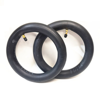 1PC Straight/Bent About 75g 8.5 Inch Brand New Electric Scooter Inner Tube 8 1/2X2(50-156) ​tire Rubber Black High Quality