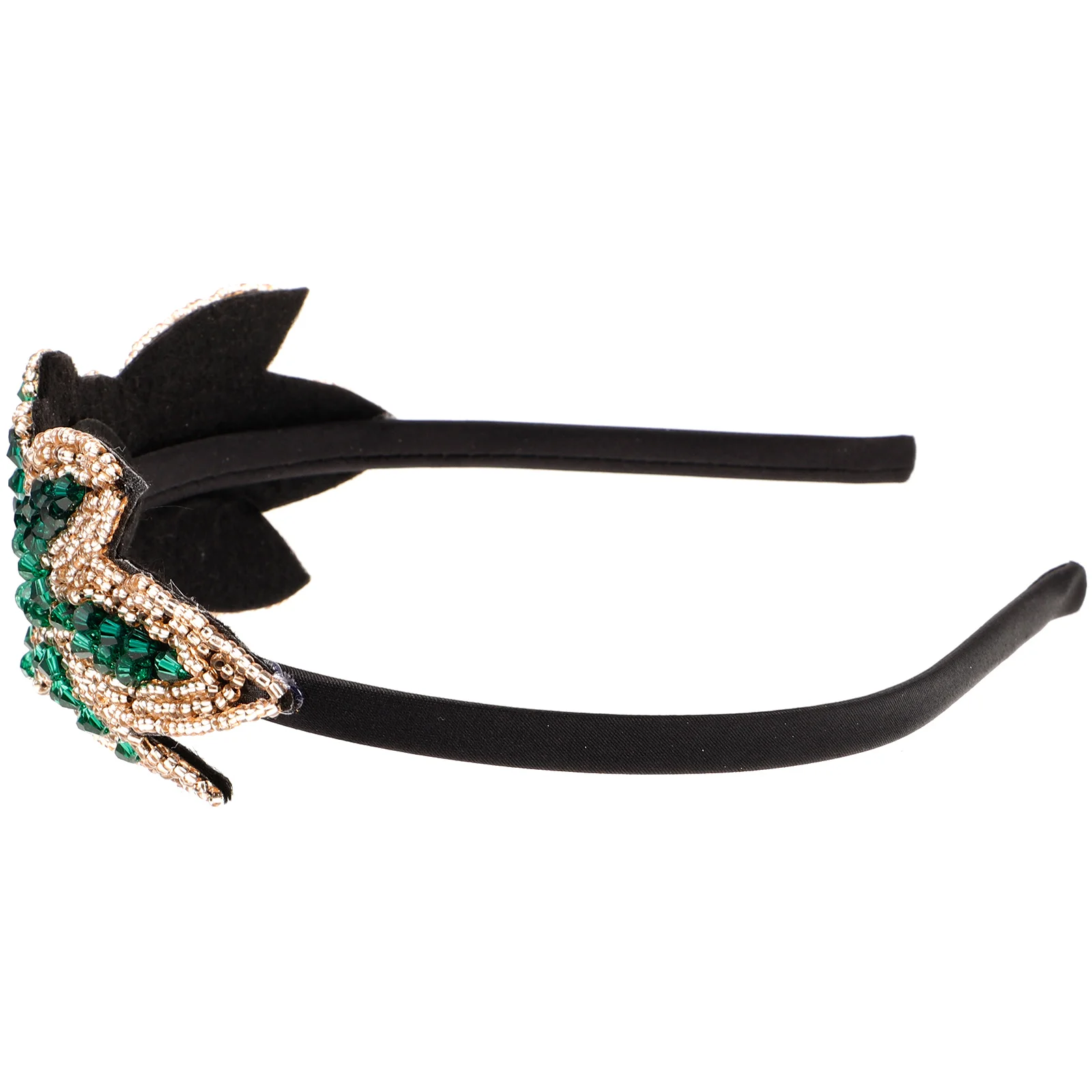 

1pc Headband Elegant Resin Beading Design Chic Romantic Party Dancing Ball Occasion Wearable Gift Female Daily Use Accessories