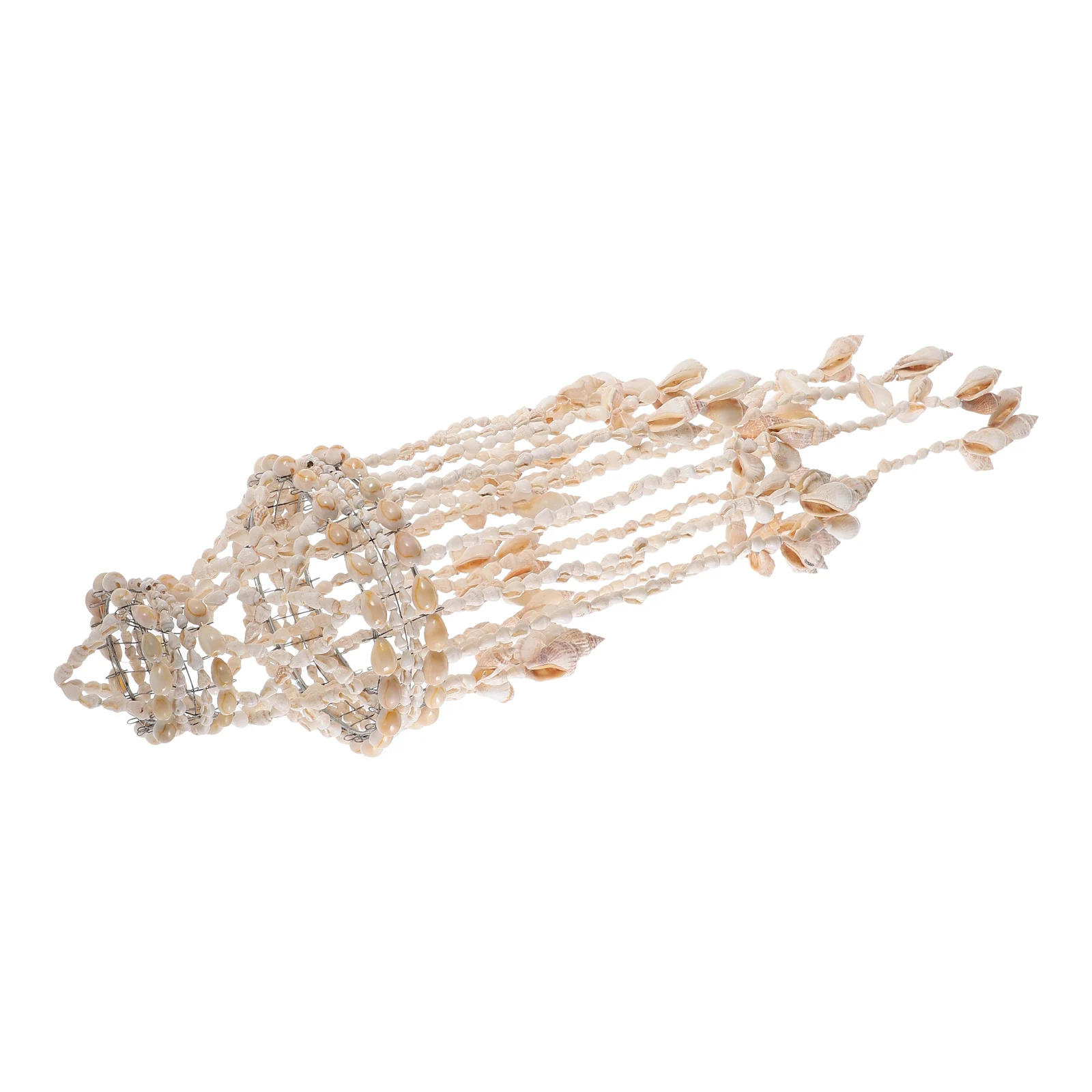 

Decors Shell Wind Chime Hanging Ornament Decoration Home Chimes Indoor White Wall Mother