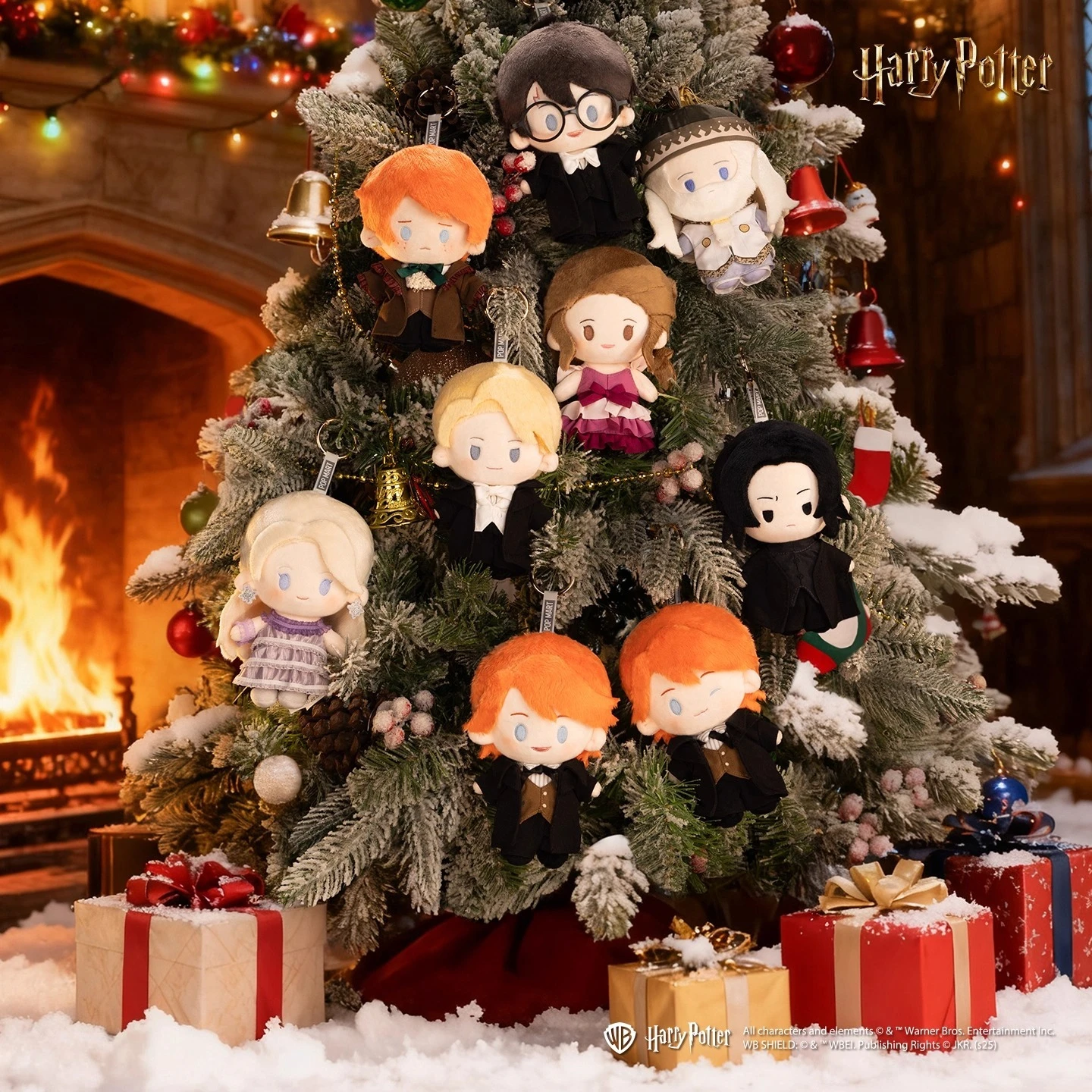 

GONG Harry Potter Ball Room Series слепая коробка Mystery Box кулон брелок экшн-фигурка аниме кукла сумка-сюрприз подарки на день рождения