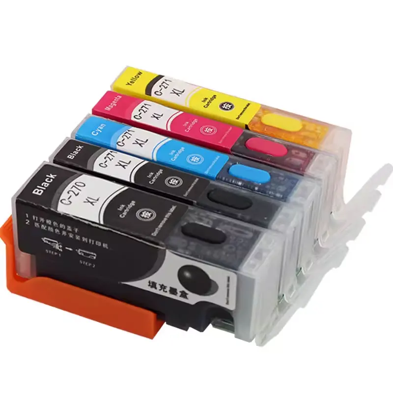 

PGI270 271 многоразовый картридж для принтера Canon 270 MG5720 MG5721 MG5722 MG6820 MG6821 MG6822 MG7720 TS5020 6020 8020 9020