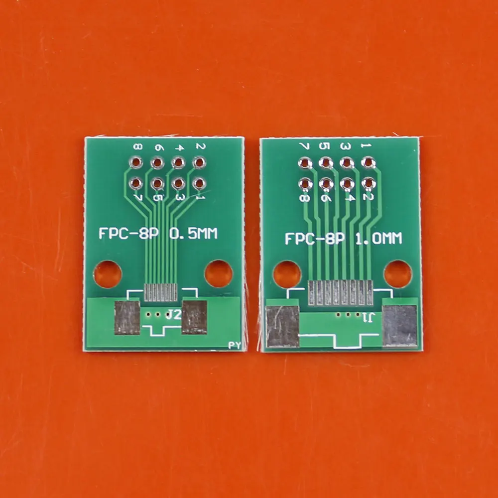 Placa de adaptador de cabo flexível JCD-FPC FFC, conector Pitch, SMT de 2,54mm, 6mm, 8mm, 10mm, 12mm, 20mm, 24mm, 26mm, 30mm, 34 milímetros, 40 milímetros, 50, 1 PC/60/80pin //