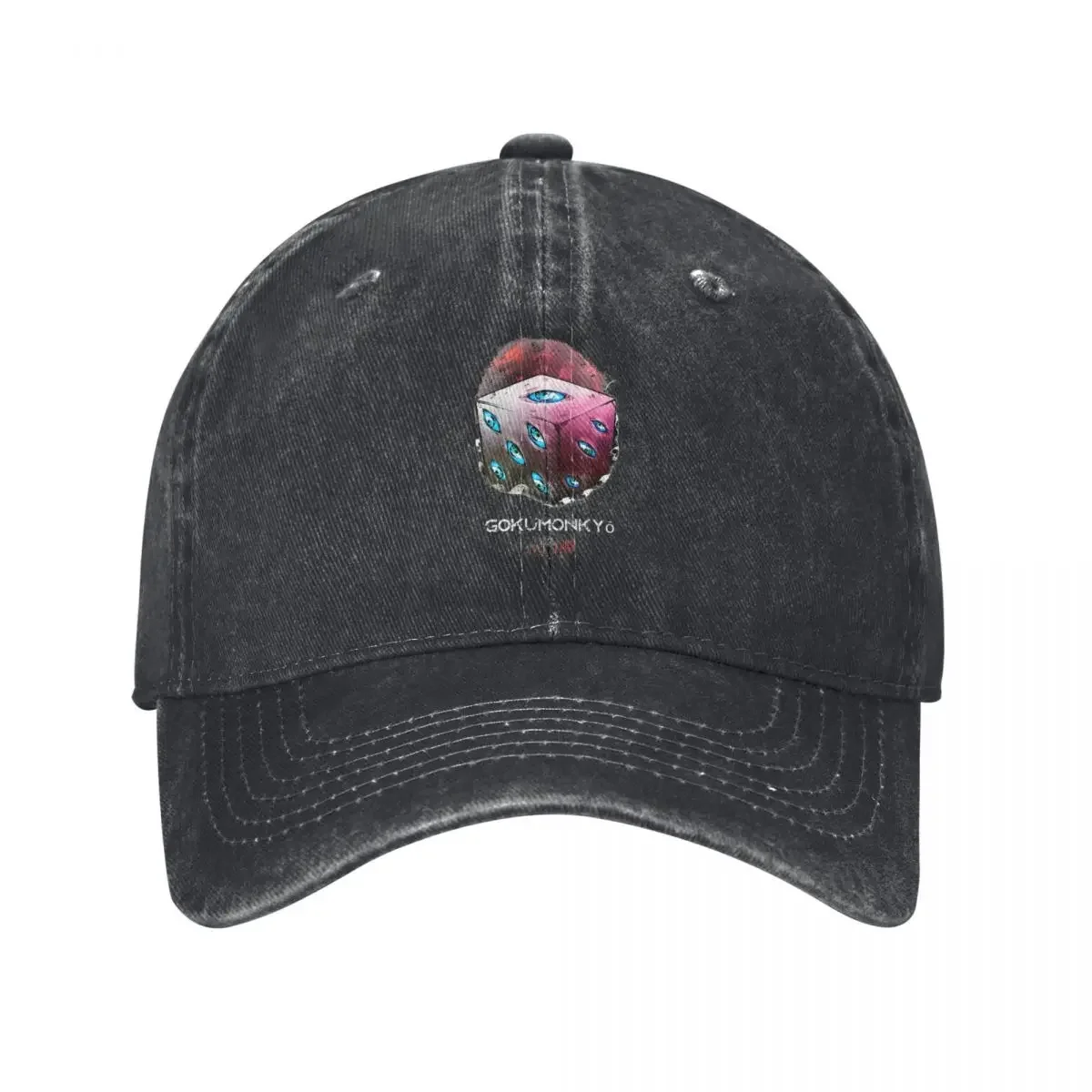 

Jujutsu Gokumonkyo Kaisen Men Women Baseball Cap Comic Anime Distressed Denim Hats Cap Fashion Outdoor All Seasons Travel Cap