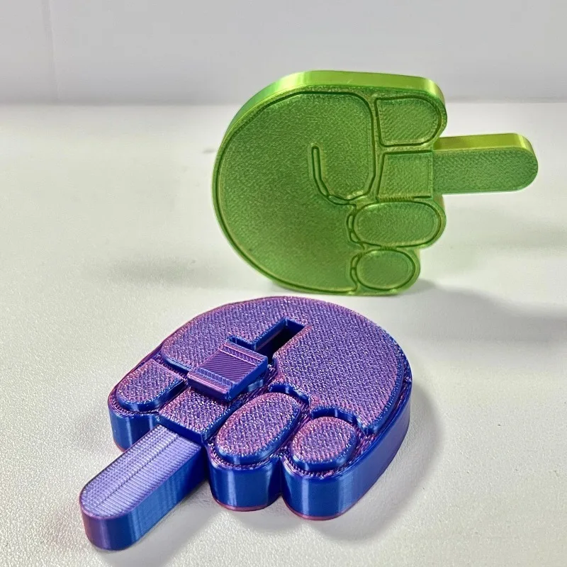 

Новая игрушка на средний палец с 3D принтом «Мир и любовь», игрушка для снятия стресса, забавная и забавная игрушка на средний палец, креативные подарки для друзей