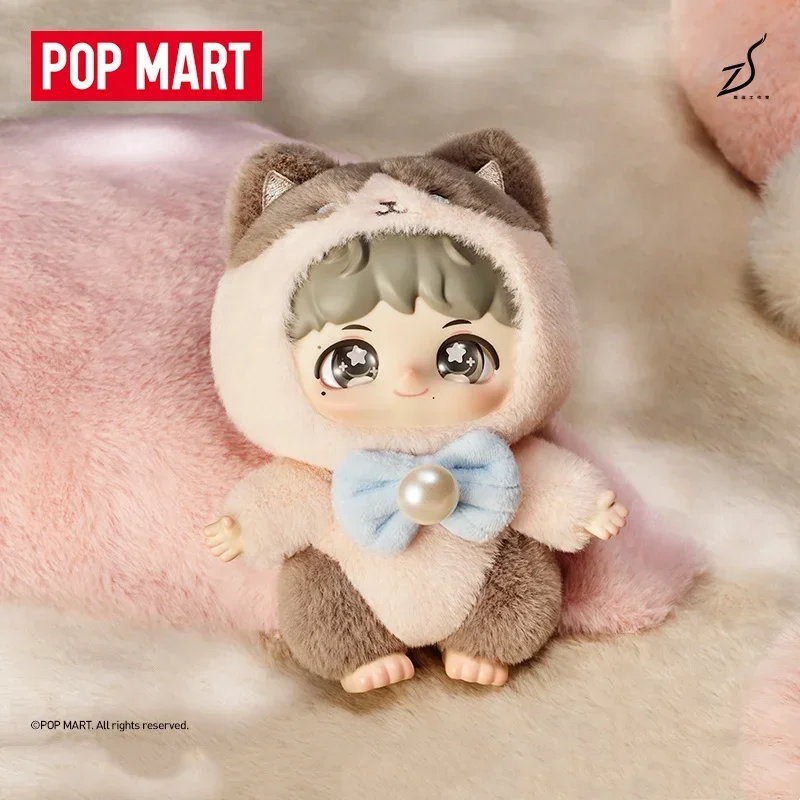 POP MART X ZHOU SHEN SHENSELF Seri Mainan Kotak Buta Trendi Kotak Misteri Figur Aksi Kejutan Model Lucu Hadiah Ulang Tahun