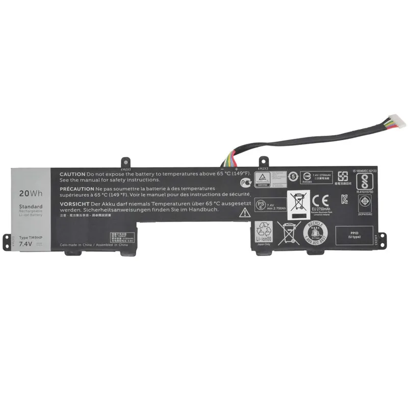 7.4V 20Wh New TM9HP Battery Lithium-ion For Dell Latitude13 7350 J84W0 FRVYX 0FRVYX 2ICP4/55/82 0J84W0 8K1VJ