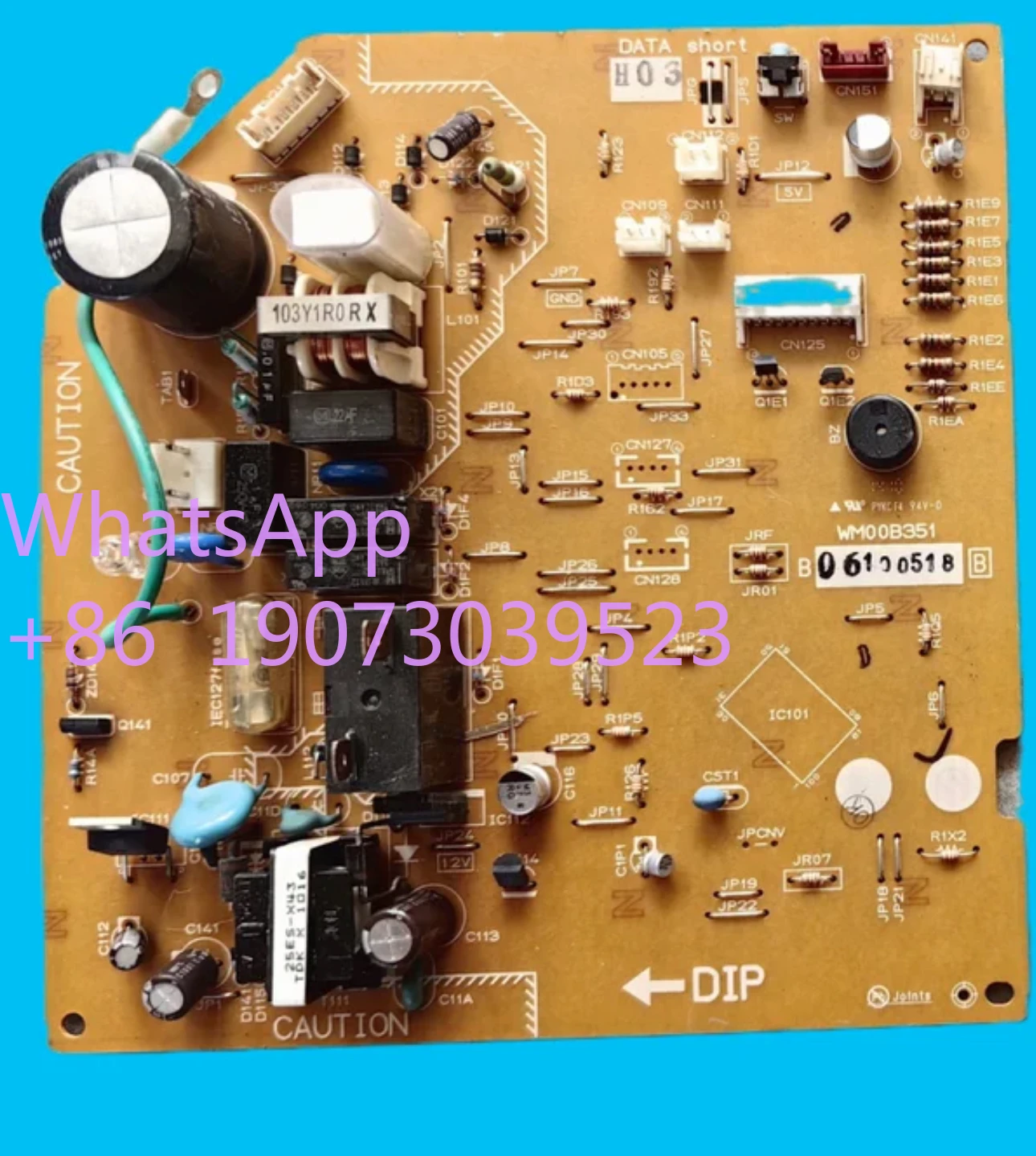 

for Mitsubishi Air conditioning computer board circuit board MSH-CE12VD WM00B351 DM76Y833G01 good working