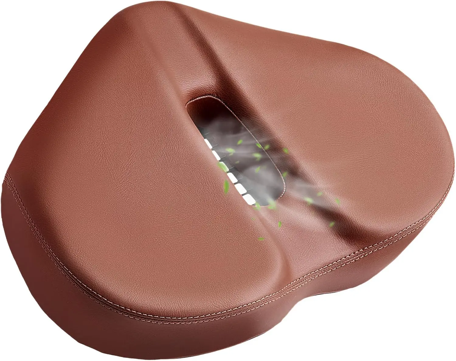 

Comfort Bike Seat Cushion for Men & Women - Extra Padded Wide Saddle, Oversized for Peloton, Exercise & E-Bikes