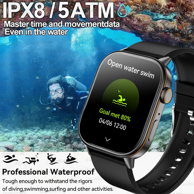 NEW For Xiaomi GPS Lady Smart Watch Womenes 420mAh Battery Fitness Tracker Compass Bluetooth Call Waterproof smartwatch For Men