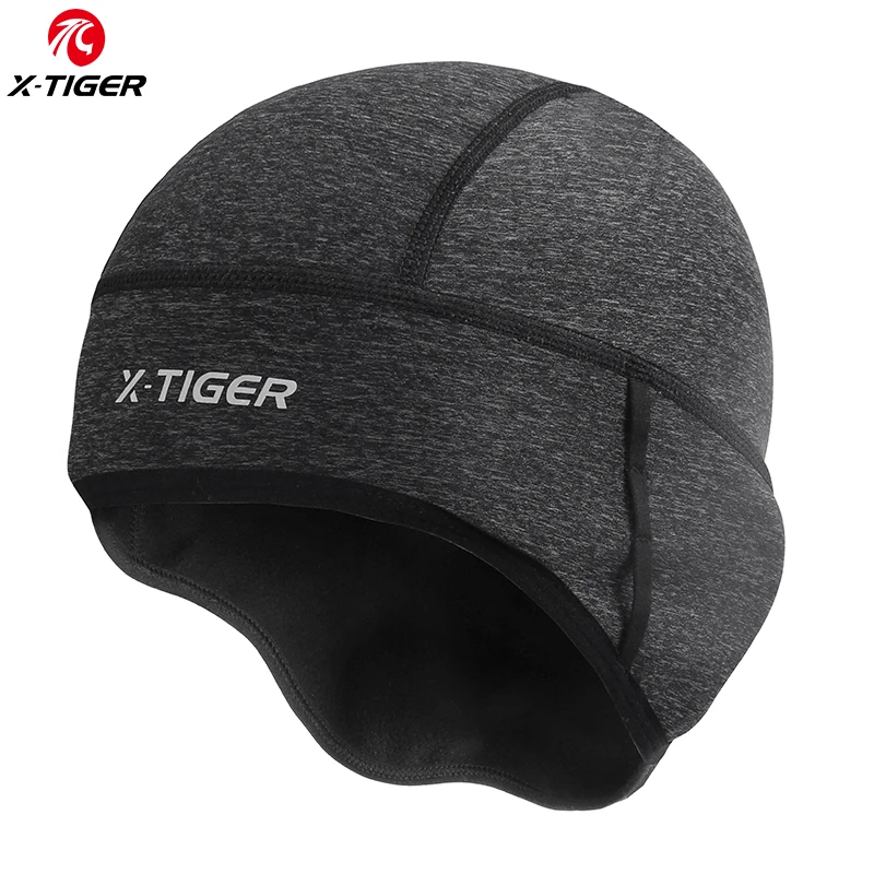AliExpress X-TIGER Winter Warm Cycling Hats Outdoor Sports Warm Balaclava Helmet Liner Fleece Hat Windproof Bicycle Cap Cycling Headwear
