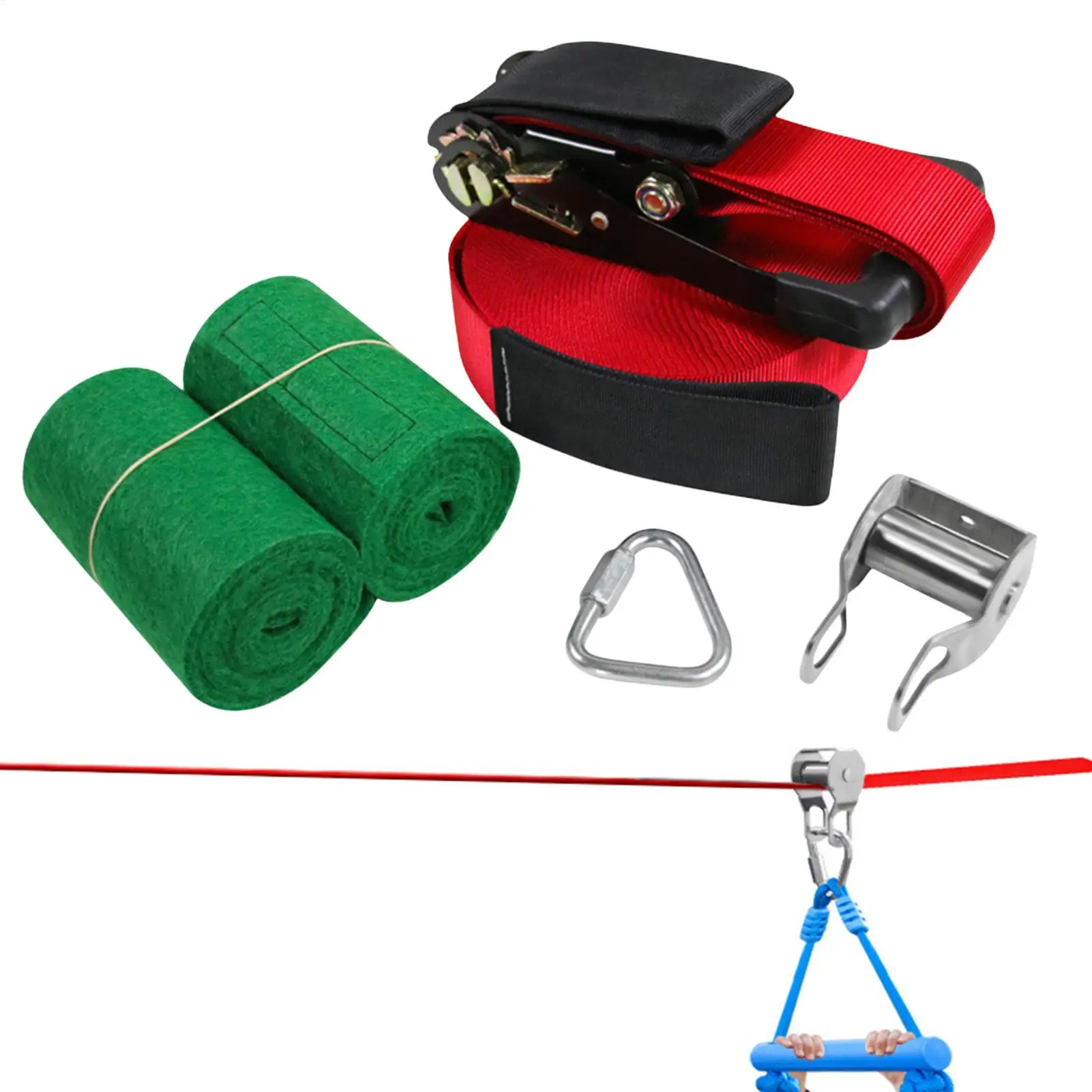 Zip Line for Kids Balance Fun  - Kids Outdoor Yard Toys recension och pris