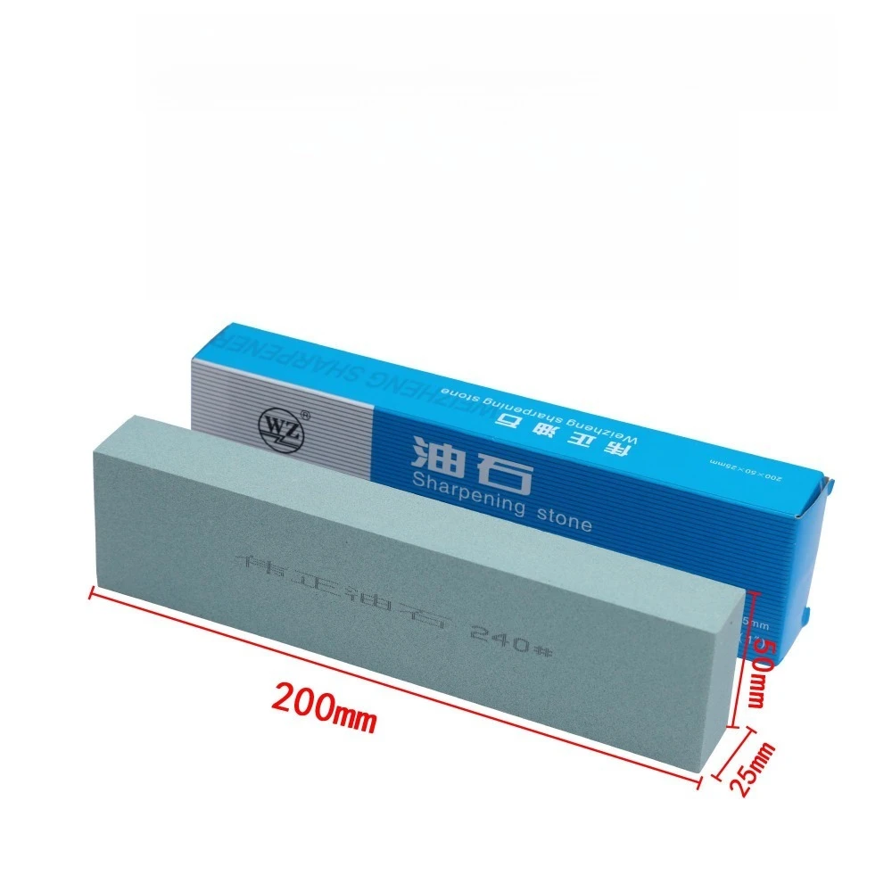 1pcs:Whetstone 200 * 50 * 25mm mold metal tool DIY polishing whetstone 180 #-2000 #kitchen sharpener household
