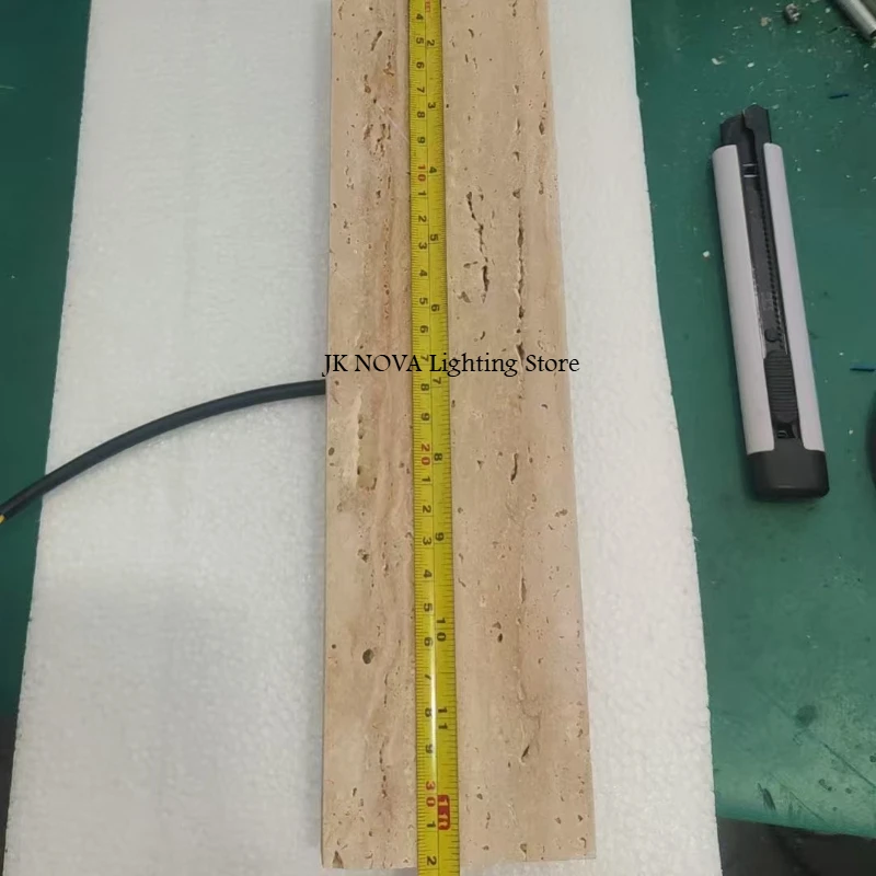 Outdoor Waterproof Yellow Cave Stone Medieval Wabi Sabi Bedroom Cream Wind Up and Down Luminous LED Wall Lamp Outdoor Lighting