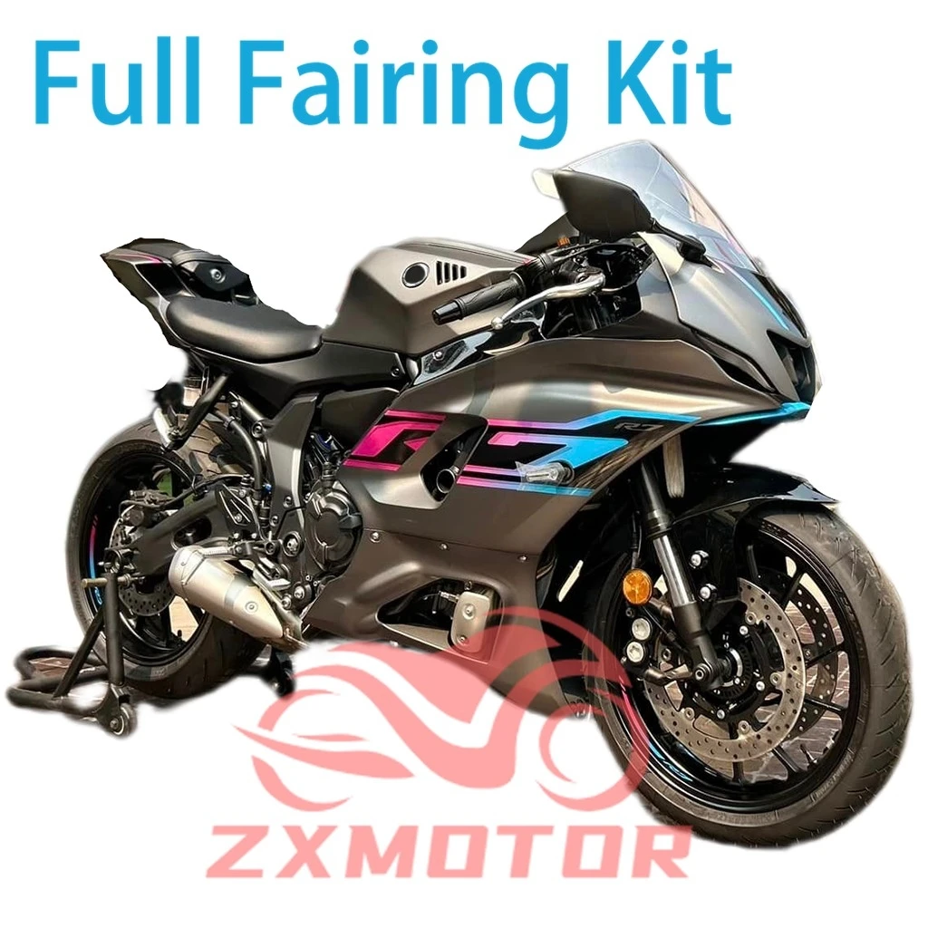 For YAMAHA YZFR7 2022 2023 2024 Cool Fairing Kit YZF R7 22 23 24 Motorcycle Complete Body Plastics Kits Covers Fairings