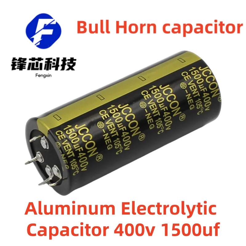 

400v 1500uf 35x80 4-pin black gold welding machine inverter frequency converter aluminum electrolytic capacitor