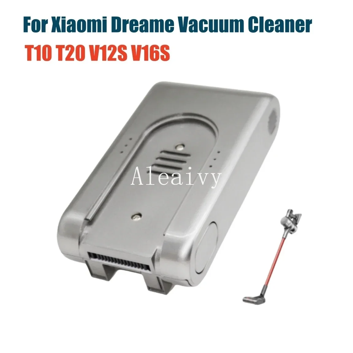 

New Replacement Battery For Xiaomi Dreame Vacuum Cleaner T10 T20 V12S V16S Handheld Cordless Vacuum Cleaner Accessory Parts