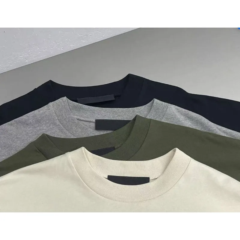 FW24 Trendy Marke männer Kurzarm Klassische Design Brust Bogen Brief Logo T-shirt High Street Paar Weste Top Shorts set