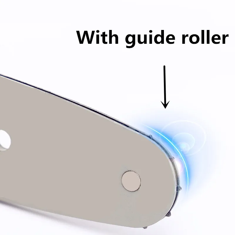 Imagem -03 - Polegada Corrente e Guia para Motosserra Elétrica Substituição Mini Poda Viu Elétrica Peças de Serra Jardim Placa Guia Acessórios 4