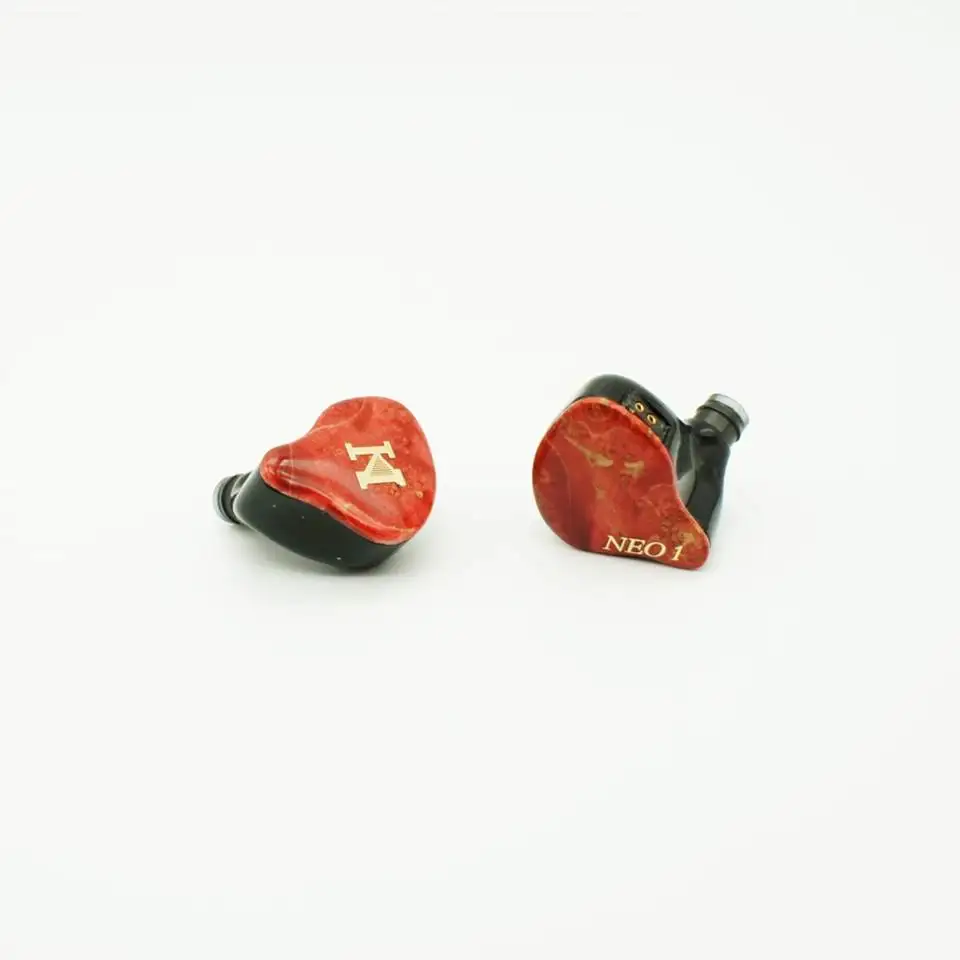 ISN AUDIO NEO 1 10 مللي متر كامل التردد الكربون نانو أنبوب الحجاب الحاجز سائق 2Pin 0.78 مللي متر HiFi IEMS داخل الأذن سماعة