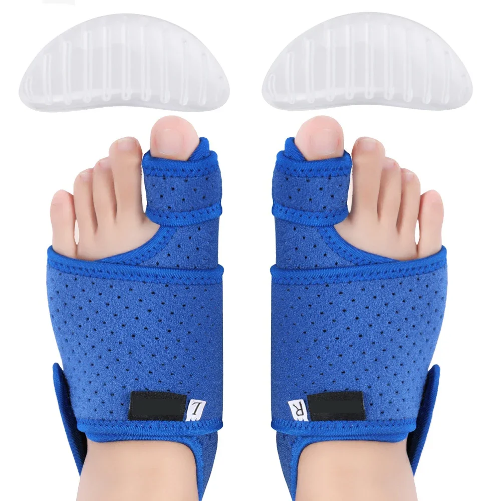 Adjustable Toe Bunion Splint Straightener Straightener with Gel Arch Foot Pain Relief Hallux Valgus Corrector Bunion Splint Men